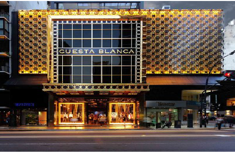 柳城门头设计与商业空间的纽带。