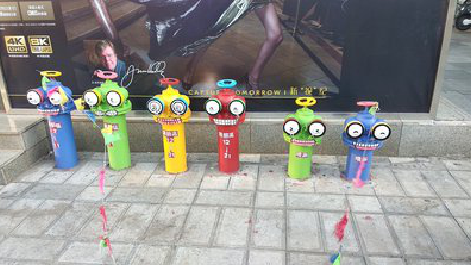 柳城商业区彩绘