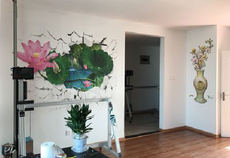 柳城墙体彩绘相比墙纸的优势。