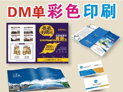 柳城单页印刷，色彩搭配简单。